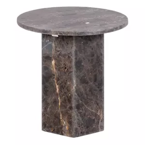 Actona Odkládací stolek Naxos 50 cm mramor hnědý