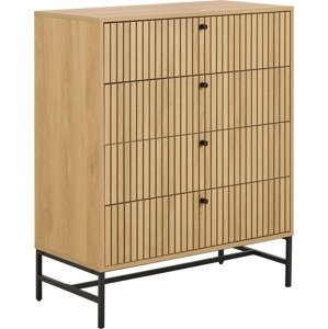 Actona Komoda Albany 80 cm dub přírodní