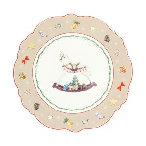 Dezertní talíř Festive Carousel ⌀21 cm