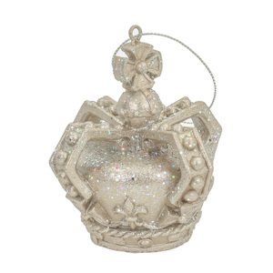 Vánoční ozdoba Royal Crown III 9x9x10 cm