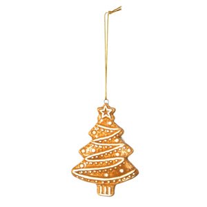 Vánoční výzdoba Gingerbread Tree 7x10 cm