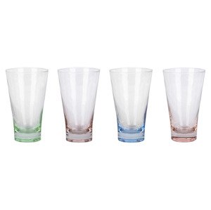ERNESTO® Sklenice, 4dílná sada  (kónický tvar 36 cl)