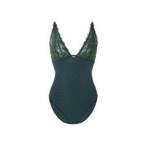 esmara® Dámské body s krajkou (L(44/46), zelená)