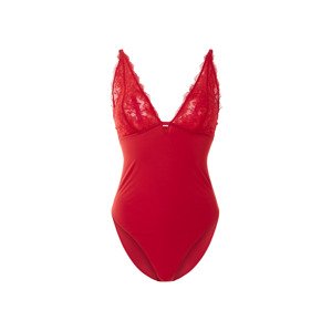 esmara® Dámské body s krajkou (L(44/46), červená)