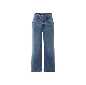 esmara® Dámské džíny "Wide Leg" (tmavě modrá, 38)