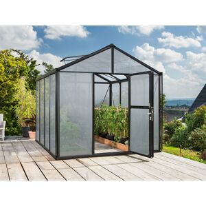 Vitavia Zahradní skleník Zeus (16 mm duté komorové panely, cca 15,7 m², černá)