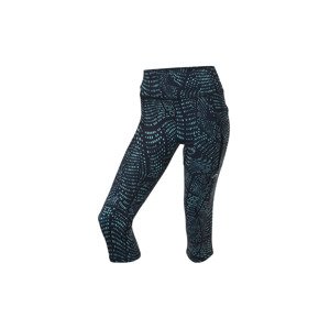 Crivit Dámské funkční capri legíny (petrolejová, Xs(32/34))