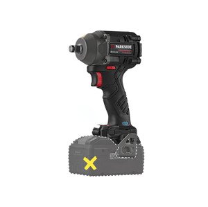 Parkside Performance® Aku rázový utahovák Ppdssa 20-Li A1 – bez akumulátoru a nabíječky