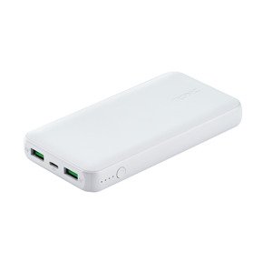 Tronic® Powerbanka 10 000 mAh, Usb-C PD, Usb-A, Smart Fast Charge (bílá)