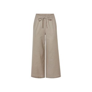 esmara® Dámské lněné kalhoty XXL (taupe, 50)