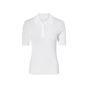 esmara® Dámské vroubkované polotriko (bílá, M(40/42))