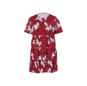esmara® Dámské šaty XXL (vzorovaná/červená, Xl(48/50))