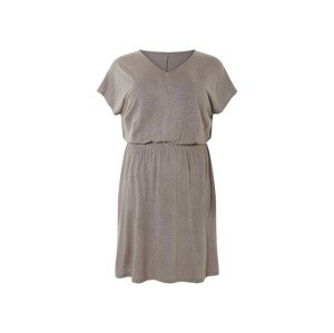 esmara® Dámské lněné šaty XXL (taupe, XL (48/50))