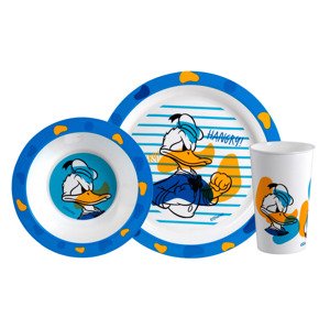 Dětský snídaňový set, 3dílný (Donald)