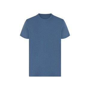 esmara® Pánské triko s BIO bavlnou (modrá, S (44/46))