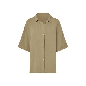 esmara® Dámská košile (khaki, S (36/38))